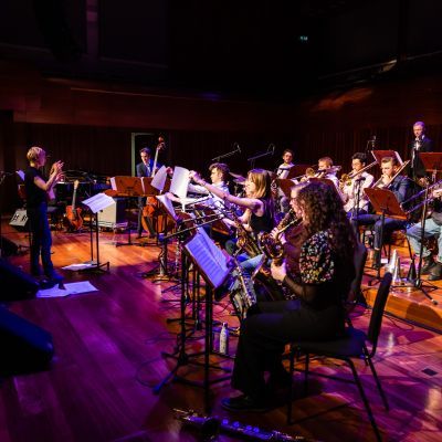 Full jazz big band